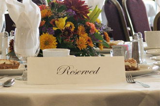 Conf Serv - Reserved sign
